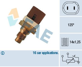 Renault 21 1986-1997 Arası 1.7, 2.0, 1.4 FAE Marka Hararet Müşürü
