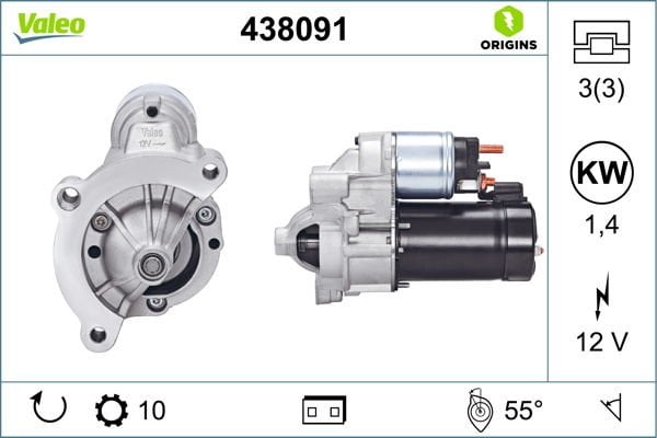 Citroen Xsara 1997-2010 Arası 1.9 D Valeo Marka Marş Motoru