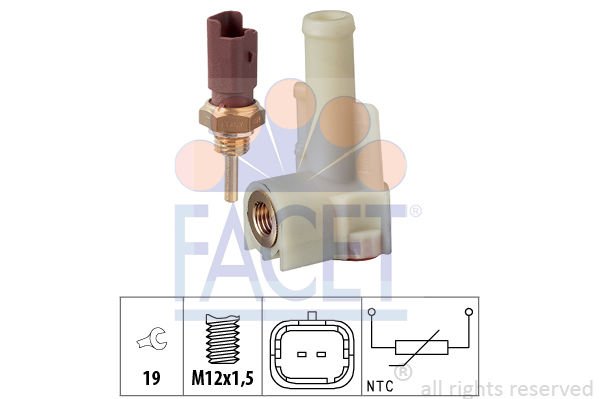 Fiat Stilo 2001-2010 Arası 1.4 16V Facet Marka Hararet Müşürü