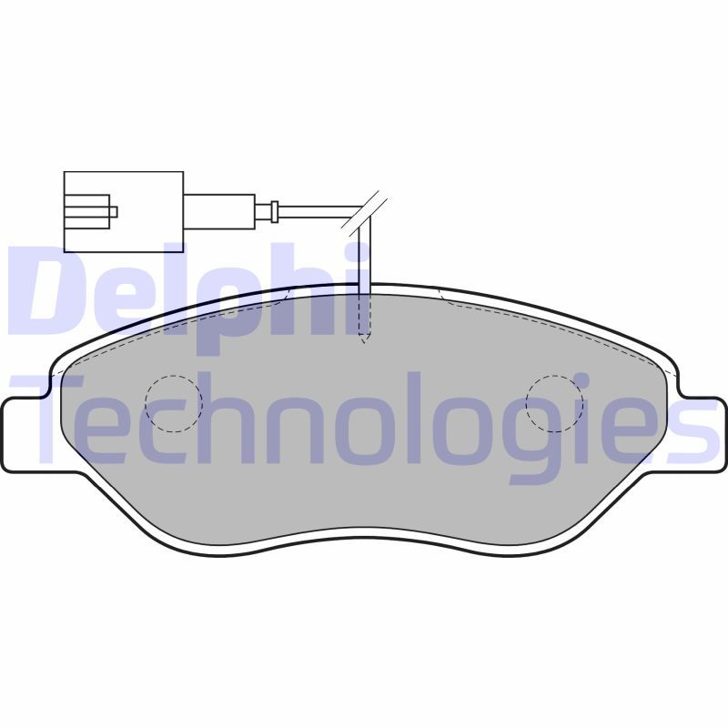 Fiat Stilo 2001-2010 Arası 1.9 JTD Delphi Marka Ön Balata