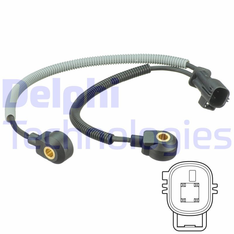 Ford S-Max 2006-2014 Arası 2.5 ST Delphi Marka Vuruntu Sensörü
