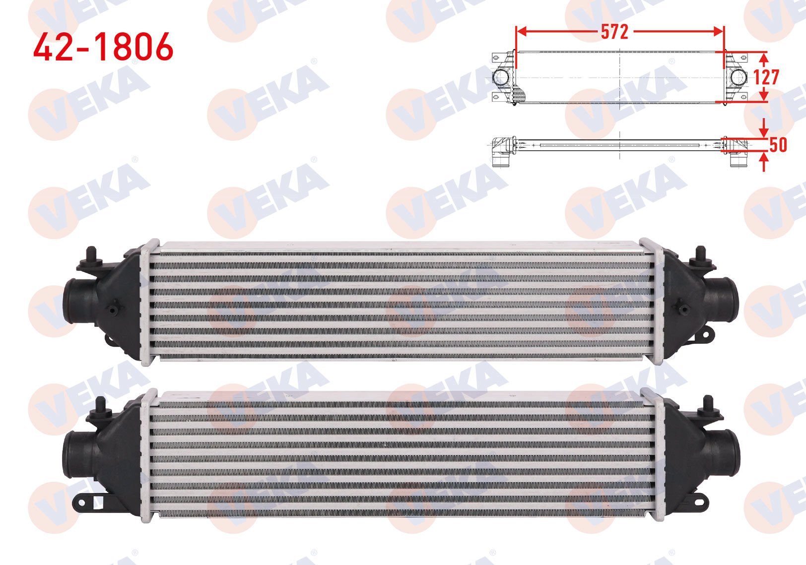 Doblo IV 1.3 (Euro 5 Ve Euro 6) Turbo Radyatörü Veka 42-1806