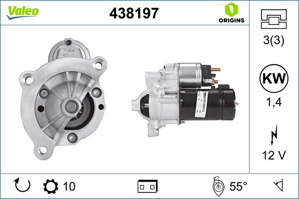 Citroen Xsara 1999-2012 Arası 1.8 16V Valeo Marka Marş Motoru
