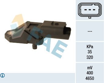 Peugeot 607 2000-2004 Arası 2.2 HDi FAE Marka Map Sensörü