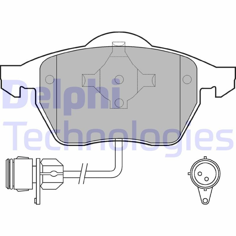 Audi 100 1990-1994 Arası 2.6 Delphi Marka Ön Balata