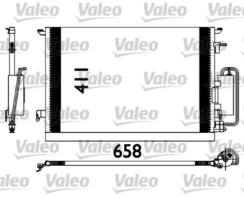 Opel Signum 2003-2008 Arası 2.2 direct, 3.2 V6, 1.8 Valeo Marka Klima Radyatörü