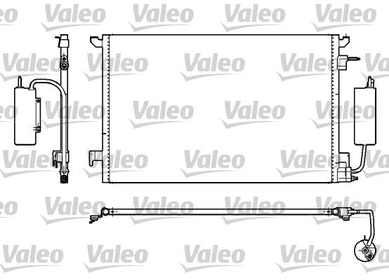 Opel Signum 2003-2008 Arası 2.0 Turbo Valeo Marka Klima Radyatörü