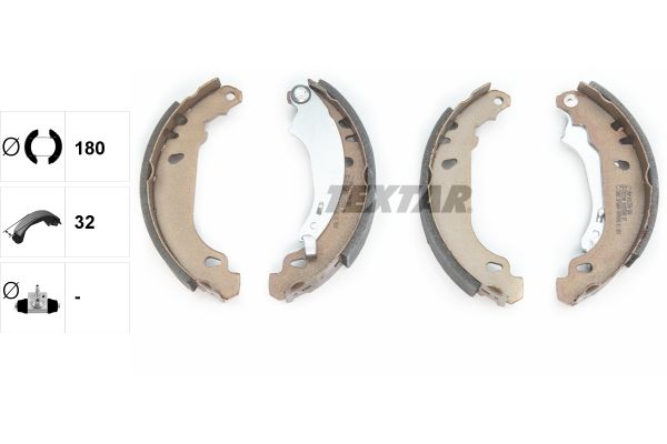 Peugeot 206 1998-2012 Arası 1.9 D Textar Marka Pabuçlu Balata