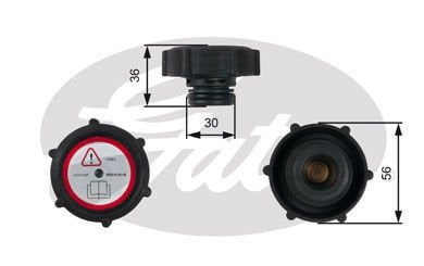 Ford Mondeo 1993-2000 Arası 2.5 i 24V, 2.0 i, 1.6 i, 1.8 i, 2.5 24V Gates Marka Radyatör Yedek Su Depo Kapağı