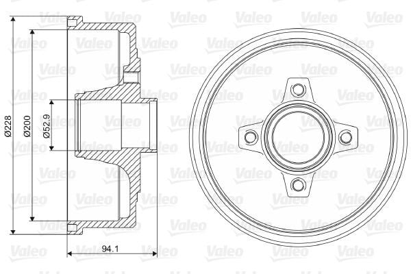 Opel Corsa 2000-2012 Arası 1.7 DTI 16V Valeo Marka Kampana