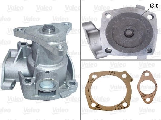 Fiat Tipo 1987-1997 Arası 2.0 16V Valeo Marka Devirdaim Su Pompası
