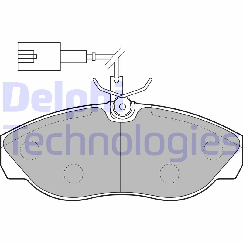 Fiat Ducato 1994-2005 Arası 1.9 TD Combinato Delphi Marka Ön Balata