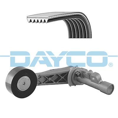 Citroen C4 2004-2014 Arası 1.6 VTi 120, 1.6 THP 155, 1.4 VTi 95 Dayco Marka Vantilatör Kayış Seti