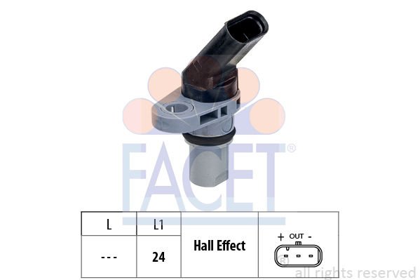 Volkswagen Passat 2010-2015 Arası 1.4 TSI, 1.8 TSI, 1.4 TSI EcoFuel, 2.0 TDI 4motion, 2.0 TDI, 2.0 TSI, 1.6 TDI Facet Marka Krank Sensörü