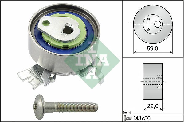 Opel Tigra 1994-2000 Arası 1.4 16V, 1.6 16V INA Marka Triger Gergi Rulmanı