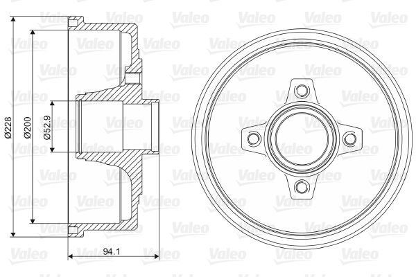 Opel Tigra 2004-2010 Arası 1.8 Valeo Marka Kampana