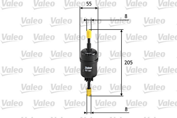 Ford Fiesta 2001-2014 Arası 1.3 Valeo Marka Yakıt Filtresi