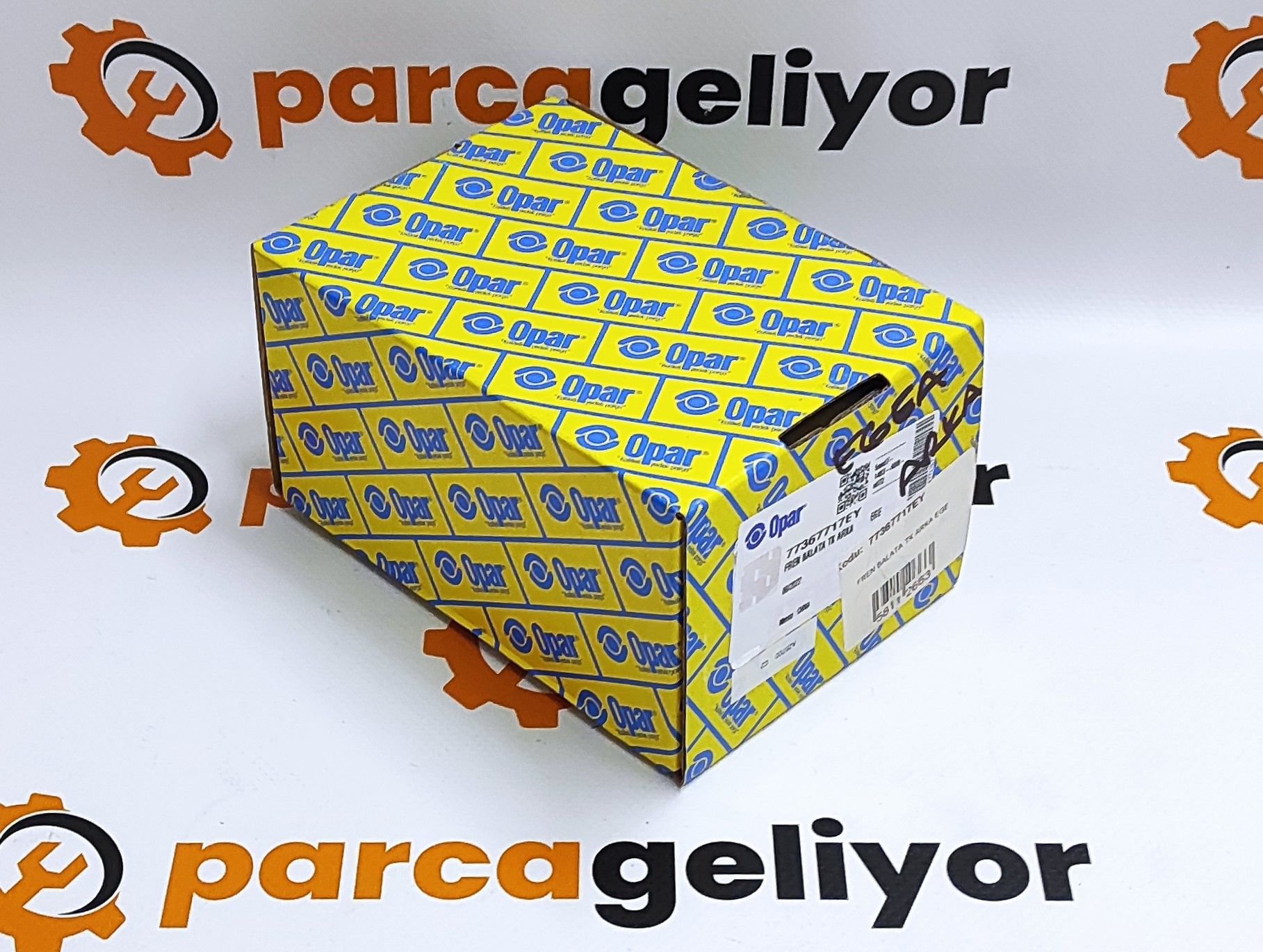 Egea 1.6 Multijet Arka Fren Balatası (Fişsiz) Opar 77367717EY