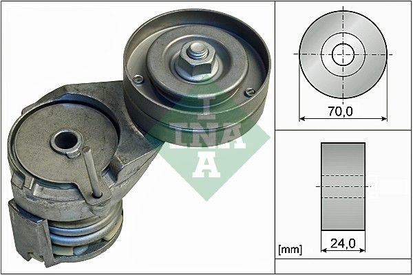 Volkswagen Golf 1997-2008 Arası 1.4 16V, 1.6 16V INA Marka Vantilatör Kayış Gergi Rulmanı