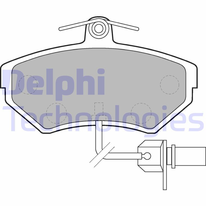 Audi A4 1994-2005 Arası 1.8 Delphi Marka Ön Balata