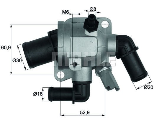 Fiat Idea 2003-2007 Arası 1.3 D Multijet Mahle Marka Termostat