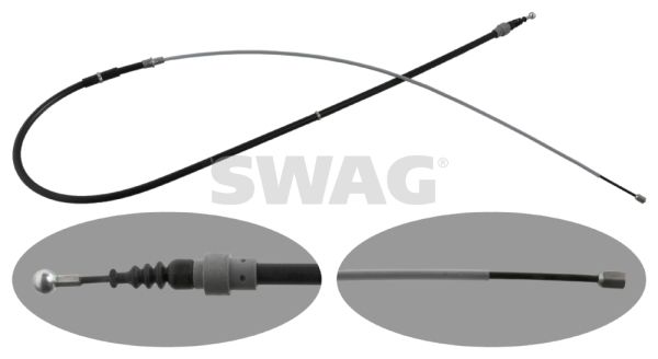 Skoda Roomster 2006-2015 Arası 1.4 Swag Marka Sağ-Sol Uyumlu El Fren Teli