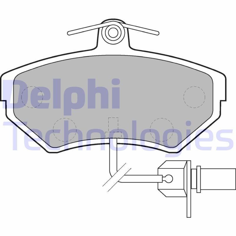 Audi A4 1994-2005 Arası 1.8 quattro Delphi Marka Ön Balata