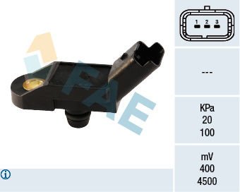 Peugeot 406 1995-2005 Arası 1.8 16V FAE Marka Map Sensörü