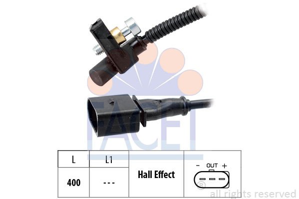 Seat Cordoba 2002-2009 Arası 1.4 16V Facet Marka Krank Sensörü