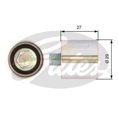 Volkswagen Golf 1997-2014 Arası 1.8 T, 1.8, 2.0 R 4motion Gates Marka Vantilatör Kayış Gergi Rulmanı