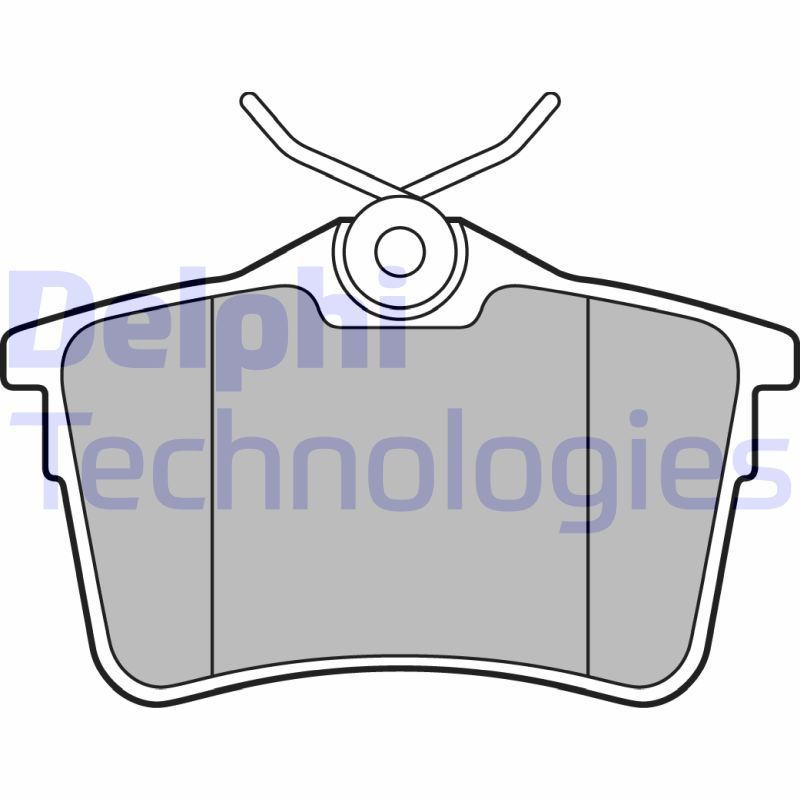 Peugeot Partner Tepee 2008-2012 Arası 1.6 HDi 90 Delphi Marka Arka Balata