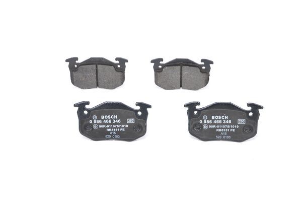 Renault Twingo 1993-2012 Arası 1.2 Bosch Marka Ön Balata Fişli