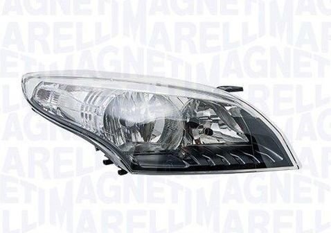 Megane III 12-15 Sağ Far ''Zenon Ve Siyah Zemin'' (Motorlu) Magnetti Marelli MML-711307024125
