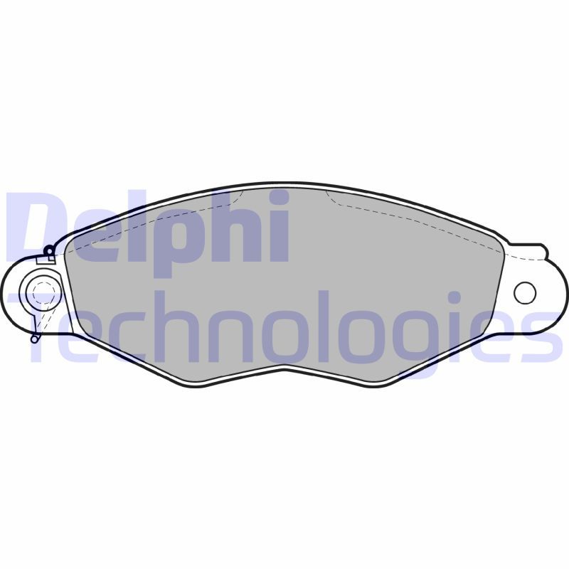 Citroen Xsara 1997-2010 Arası 1.4 i Delphi Marka Ön Balata