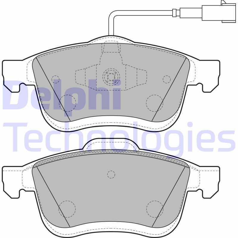 Fiat Doblo 2009-2014 Arası 1.4 Natural Power Delphi Marka Ön Balata