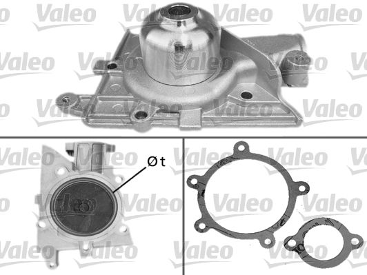 Seat Ibiza 1984-1993 Arası 1.2, 1.2 i, 1.5 i Cat, 1.7, 1.5, 1.5 i Valeo Marka Devirdaim Su Pompası
