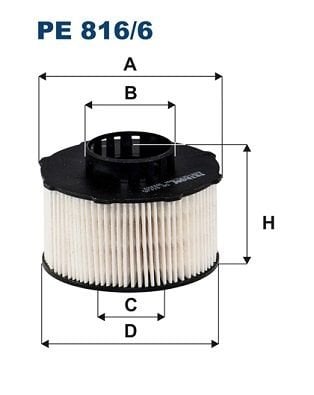 Ds Ds 7 2017-2021 Arası 1.5 BlueHDi 130 Filtron Marka Mazot Yakıt Filtresi