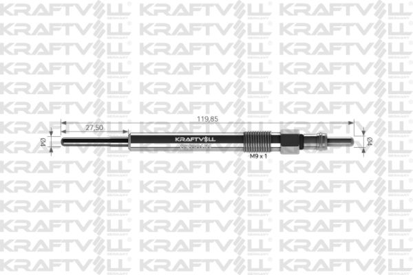 Fiat Punto Evo 2008-2012 Arası 1.3 D Multijet Kraftvoll Marka Kızdırma Bujisi