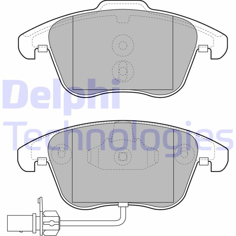Audi A5 2007-2017 Arası 1.8 TFSI Delphi Marka Ön Balata