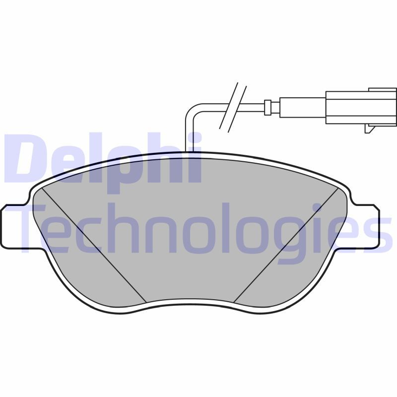 Fiat Fiorino 2007-2011 Arası 1.3 D Multijet Delphi Marka Ön Balata
