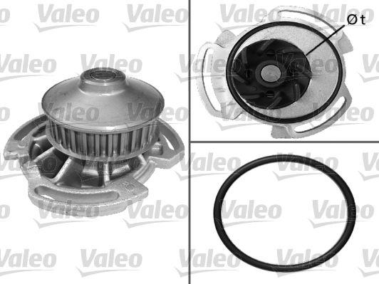 Volkswagen Polo 1981-1994 Arası 1.3 Cat, 1.0 Cat Valeo Marka Devirdaim Su Pompası
