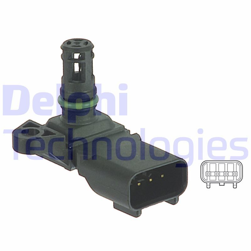 Ford Ka 1996-2008 Arası 1.3 i Delphi Marka Map Sensörü