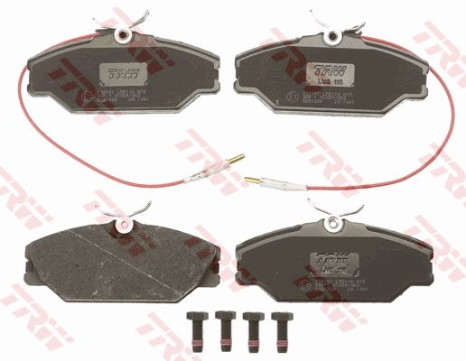 Renault Safrane 1992-2000 Arası 3.0 V6 TRW Marka Ön Balata Fişli