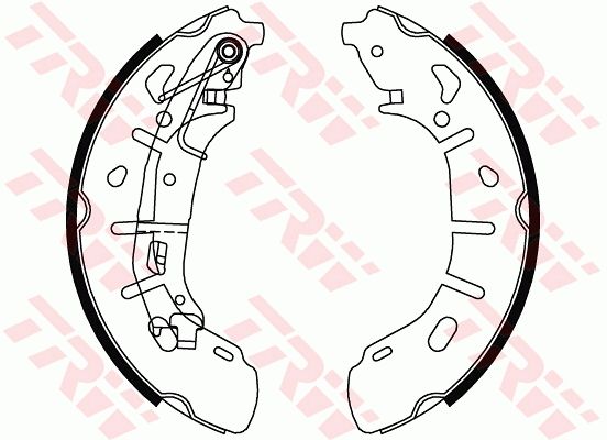 Fiat Pratico 2010-2014 Arası 1.3 D Multijet TRW Marka Pabuçlu Balata