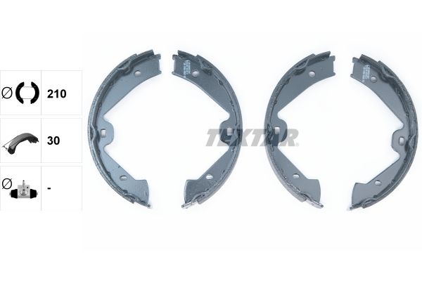 Porsche Cayenne 2010-2014 Arası 4.8 Turbo Textar Marka Pabuçlu Balata