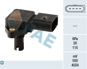 Seat Arosa 1997-2004 Arası 1.0 FAE Marka Map Sensörü