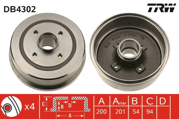 Opel Corsa 2000-2012 Arası 1.2 16V TRW Marka Kampana