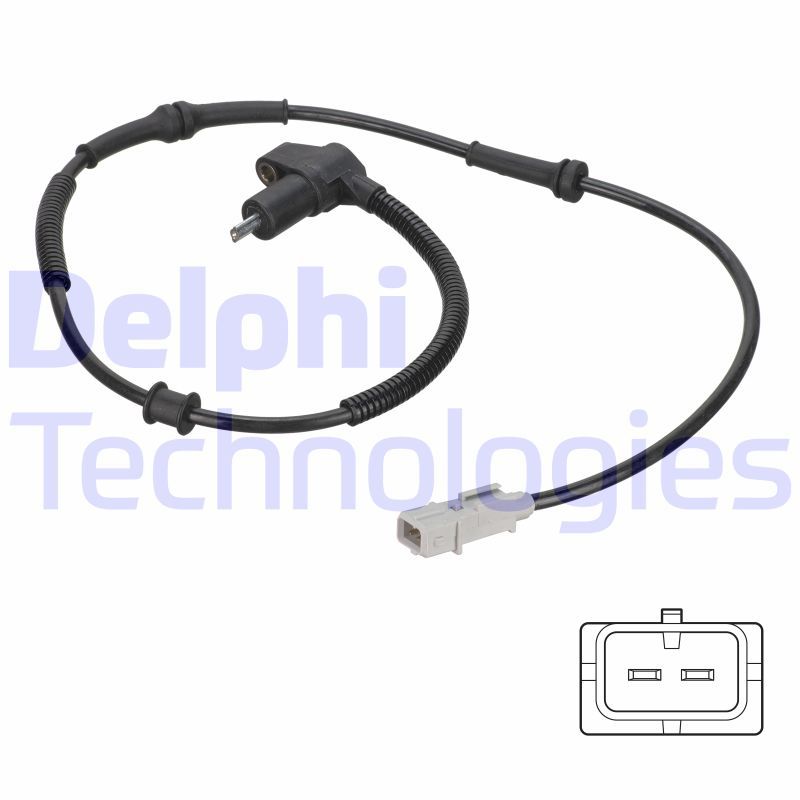 Citroen Berlingo 1996-2011 Arası 1.4 i Delphi Marka Arka Abs Sensörü
