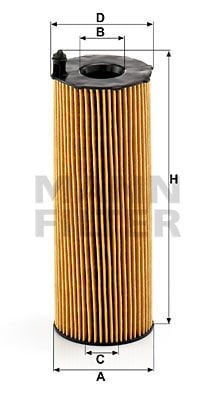 Audi A8 2002-2010 Arası 3.0 TDI quattro Mann Marka Yağ Filtresi