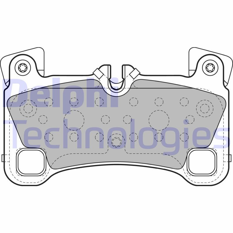 Audi Q7 2006-2016 Arası 3.0 TFSI quattro Delphi Marka Arka Balata
